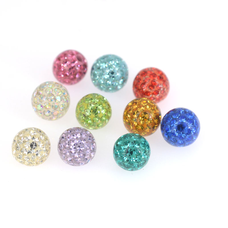 Body Jewelry Replacement Ball - 10 adet 16g ve 14g 3-5mm