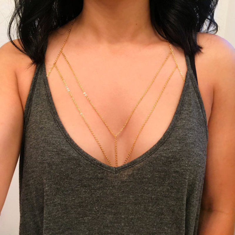 Body Jewelry Retainers - Seks Kademeli Vücut Zinciri Kadınlar Için