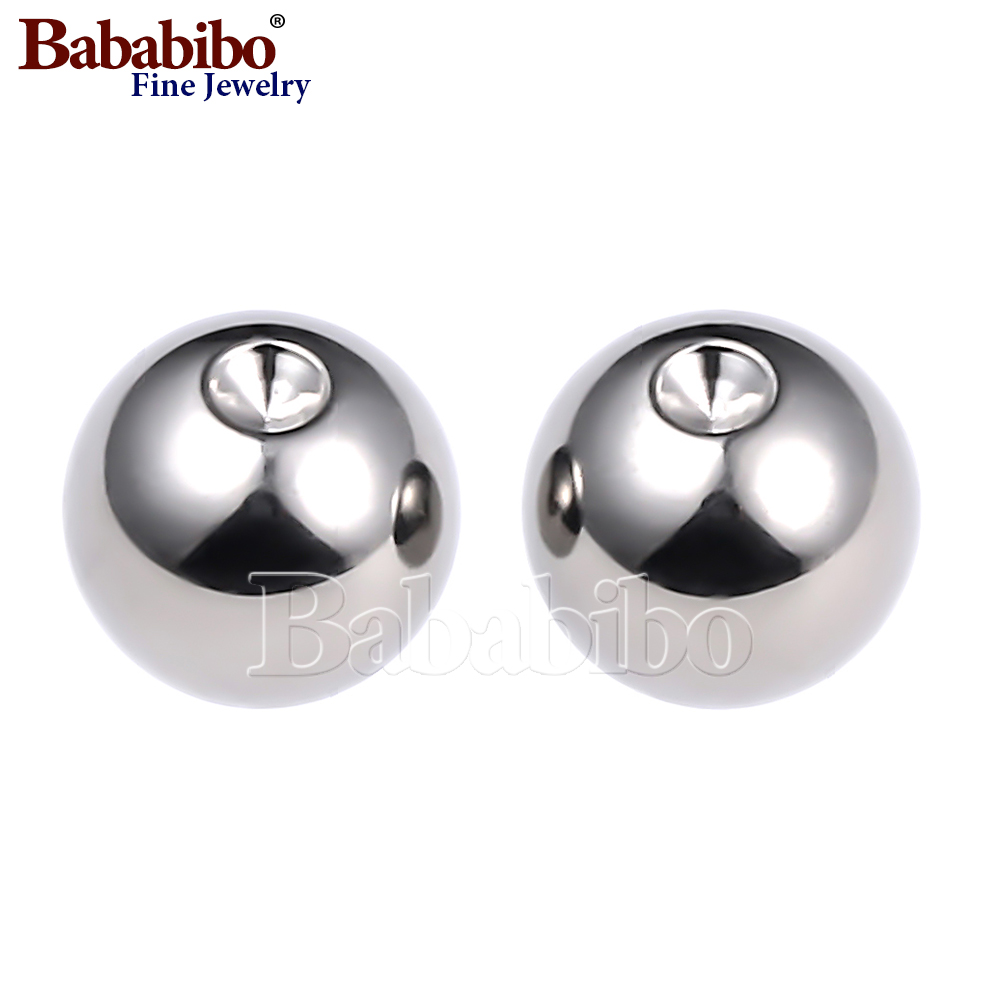Body Jewelry Replacement Ball - 10 adet ASTM F-136 titanyum kapalı