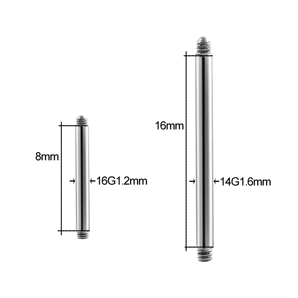 10 adet/grup Titanyum Konu Hal - Body Jewelry Replacement Ball incelemesi ve fiyatı