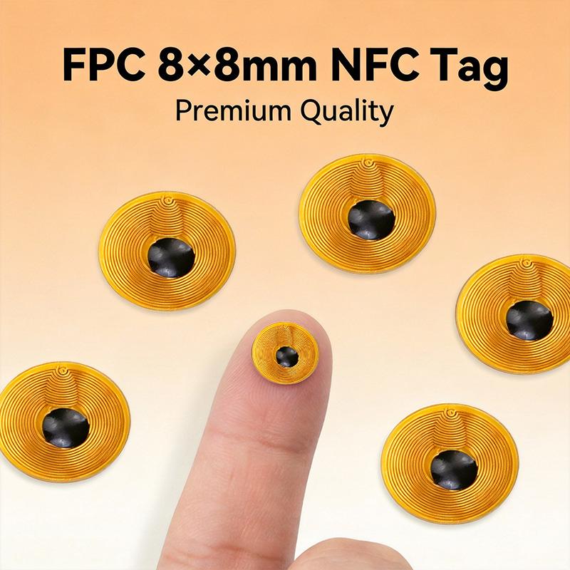 8mm Yuvarlak FPC NFC Etiketi N - Body Jewelry Websites incelemesi ve fiyatı