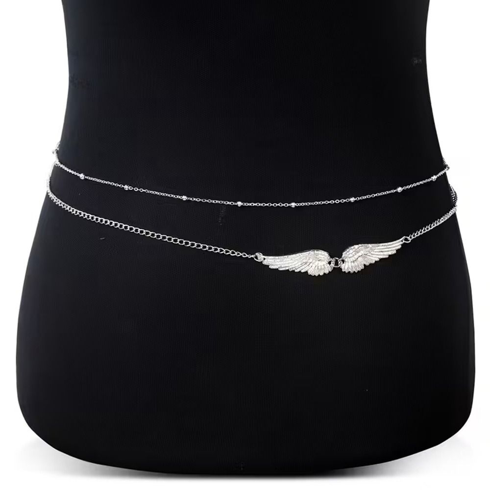 Hediye Şık Çift Katmanlı Kanat - Body Jewelry Outfit incelemesi ve fiyatı