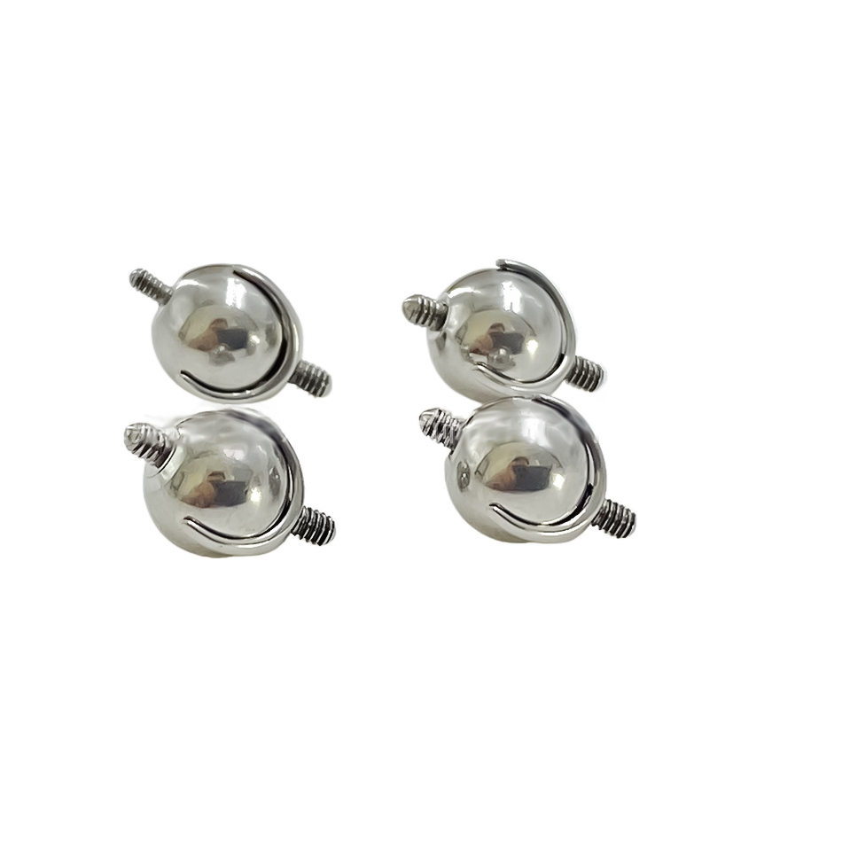 1 adet 16G/14G 4/5mm endüstriy - Body Jewelry Replacement Ball incelemesi ve fiyatı