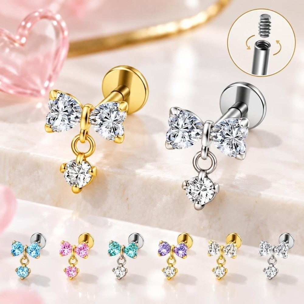 G23 Titanyum Kıkırdak Küpe, İç - Body Jewelry Internally Threaded incelemesi ve fiyatı