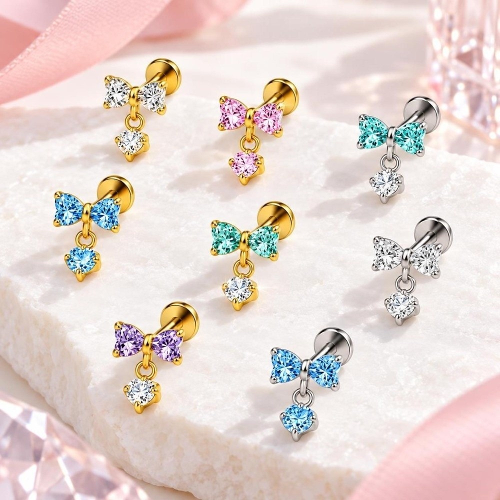 G23 Titanyum Kıkırdak Küpe, İç - Body Jewelry Internally Threaded incelemesi ve fiyatı