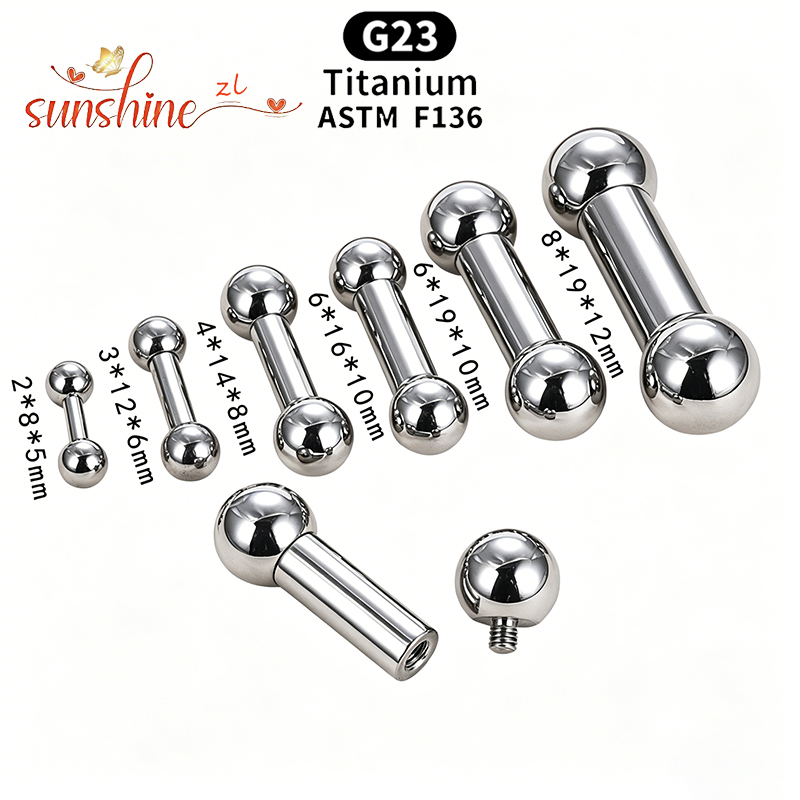 İmplant Sınıfı Titanyum ASTM F - Body Jewelry Internally Threaded incelemesi ve fiyatı
