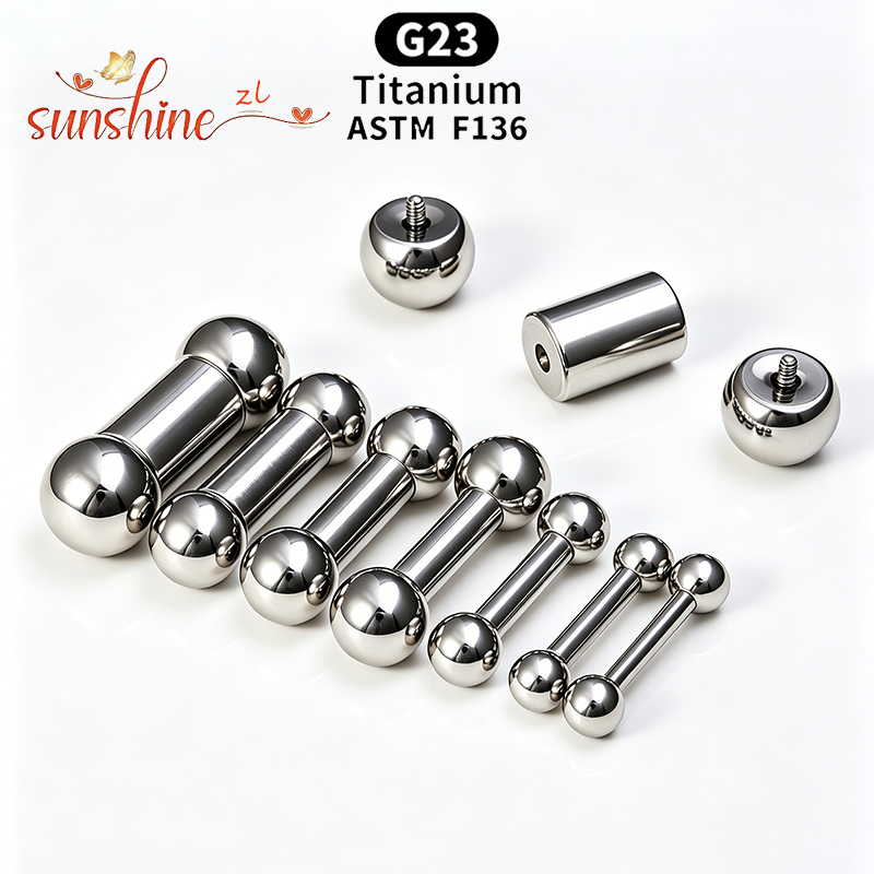 İmplant Sınıfı Titanyum ASTM F - Body Jewelry Internally Threaded incelemesi ve fiyatı