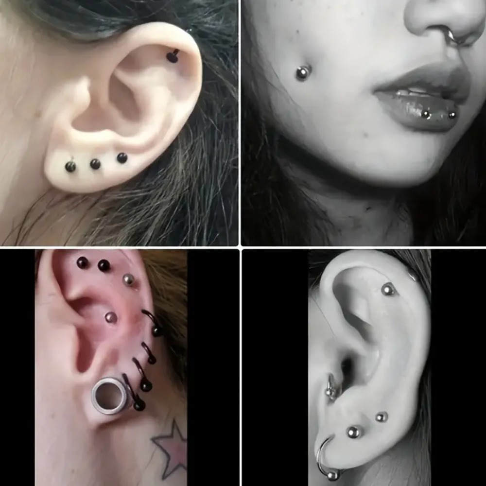 10 adet G23 Titanyum İçten Diş - Body Jewelry Internally Threaded incelemesi ve fiyatı