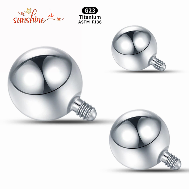 1 adet içten dişli top titanyu - Body Jewelry Replacement Ball incelemesi ve fiyatı