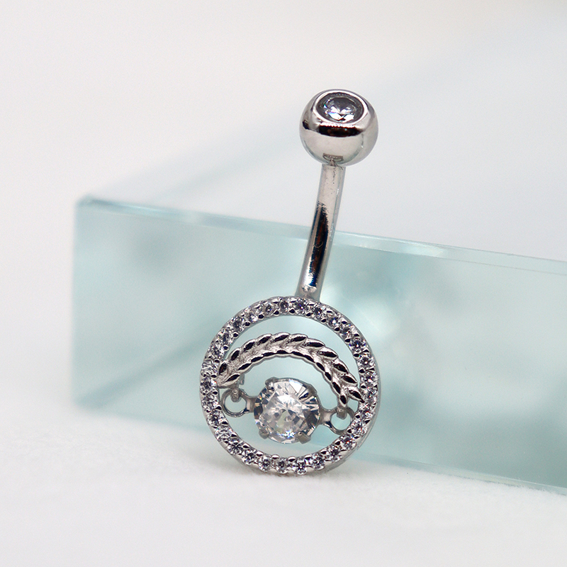 Piercing Göbek Deliği Gümüş 92 - Body Jewelry Good Quality incelemesi ve fiyatı
