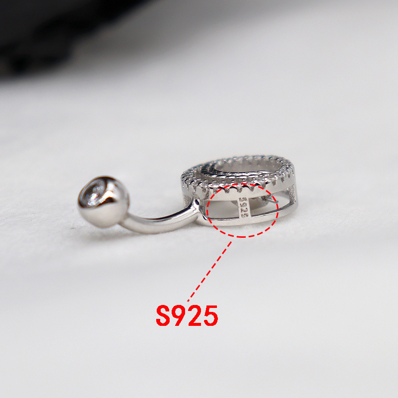 Piercing Göbek Deliği Gümüş 92 - Body Jewelry Good Quality incelemesi ve fiyatı