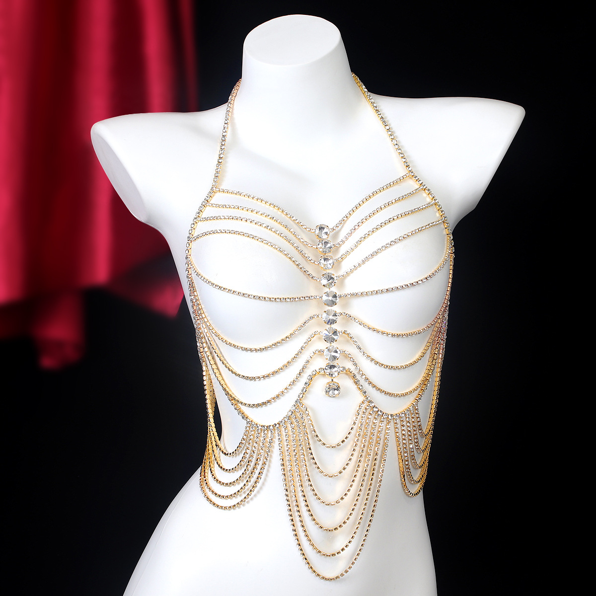 Lüks şerit püsküller Retro tar - Body Jewelry Retainers incelemesi ve fiyatı