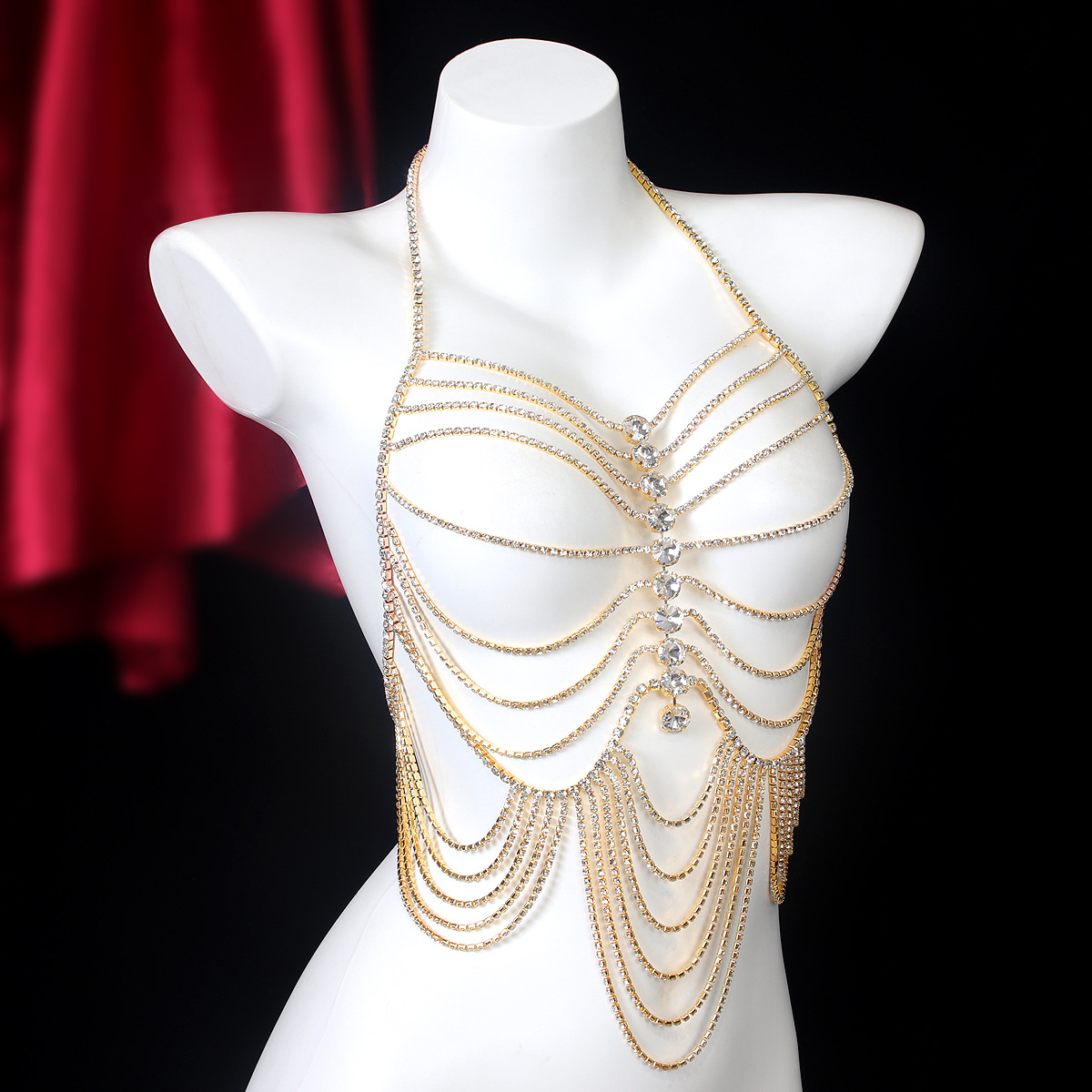 Lüks şerit püsküller Retro tar - Body Jewelry Retainers incelemesi ve fiyatı