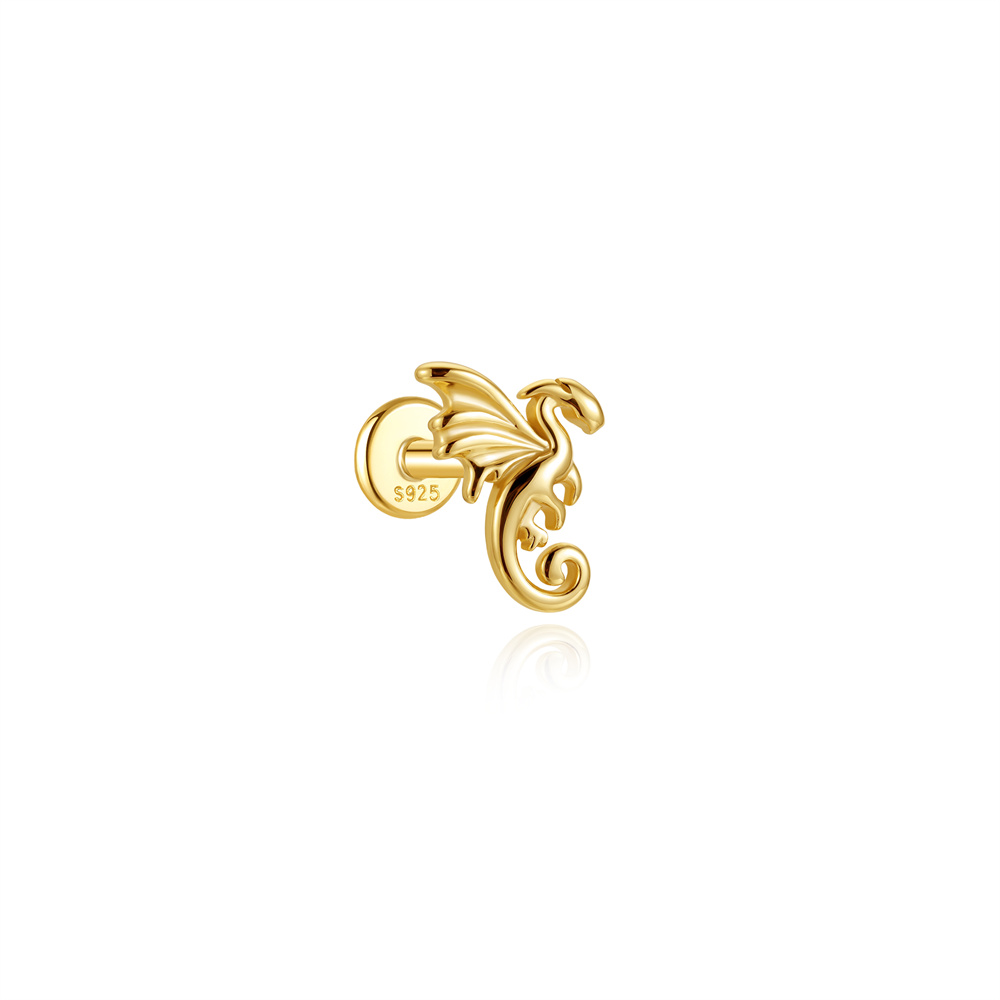 CANNER 925 Ayar Gümüş Uçan Ejd - Body Jewelry Internally Threaded incelemesi ve fiyatı
