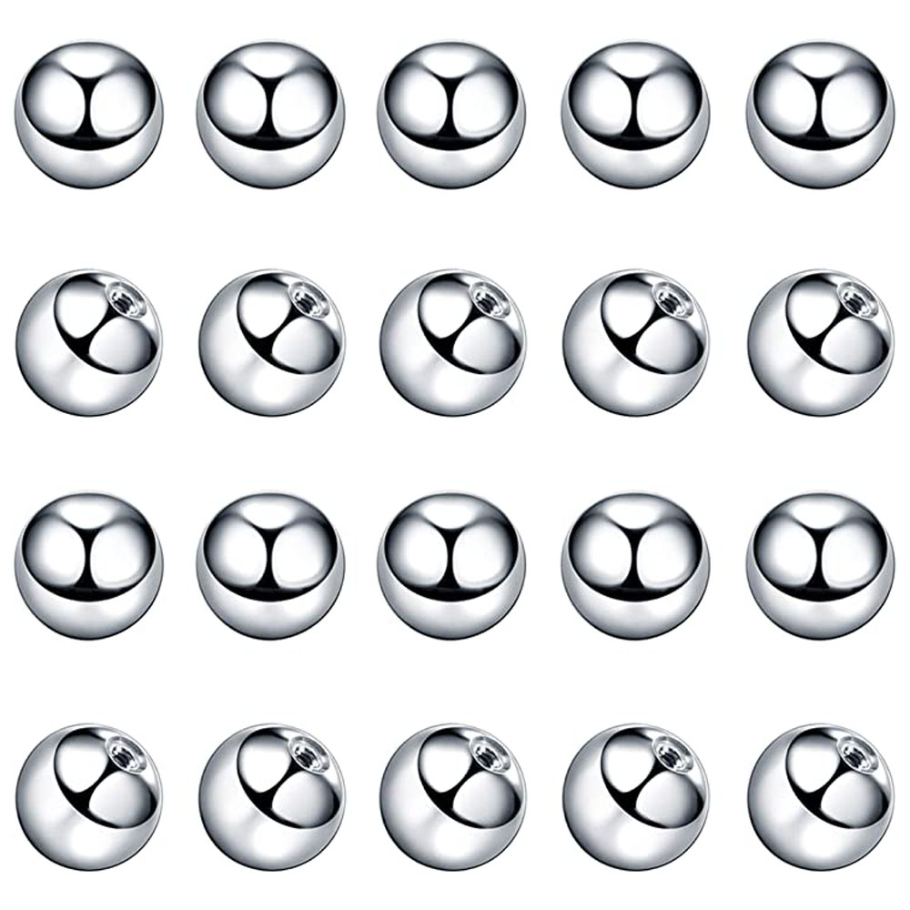 20 adet yedek topları göbek ta - Body Jewelry Replacement Ball incelemesi ve fiyatı