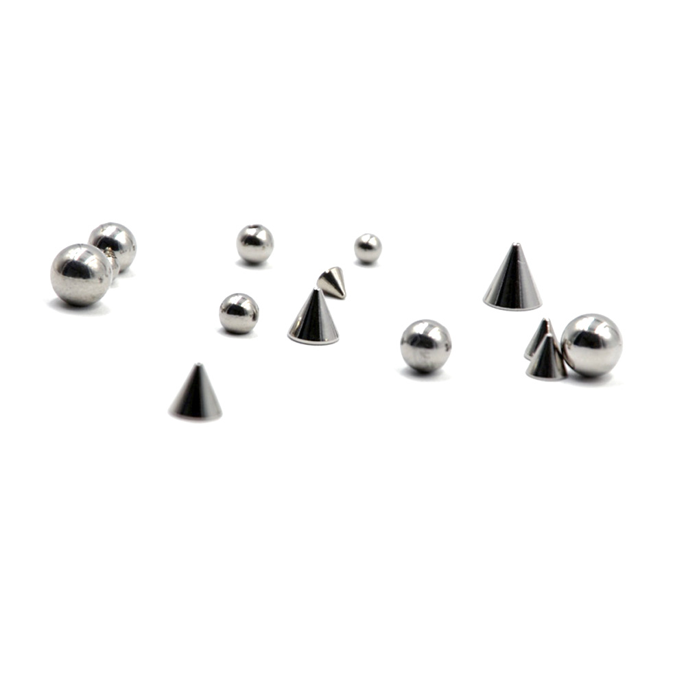 100 adet/grup Çelik 14G 16G Bu - Body Jewelry Replacement Ball incelemesi ve fiyatı