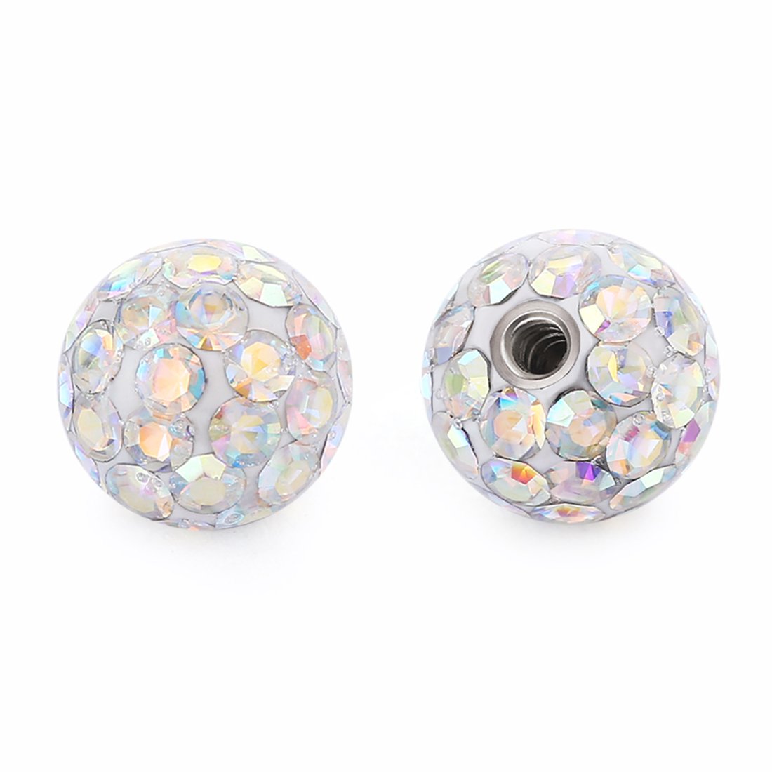 2 adet 14G 16G cerrahi paslanm - Body Jewelry Replacement Ball incelemesi ve fiyatı