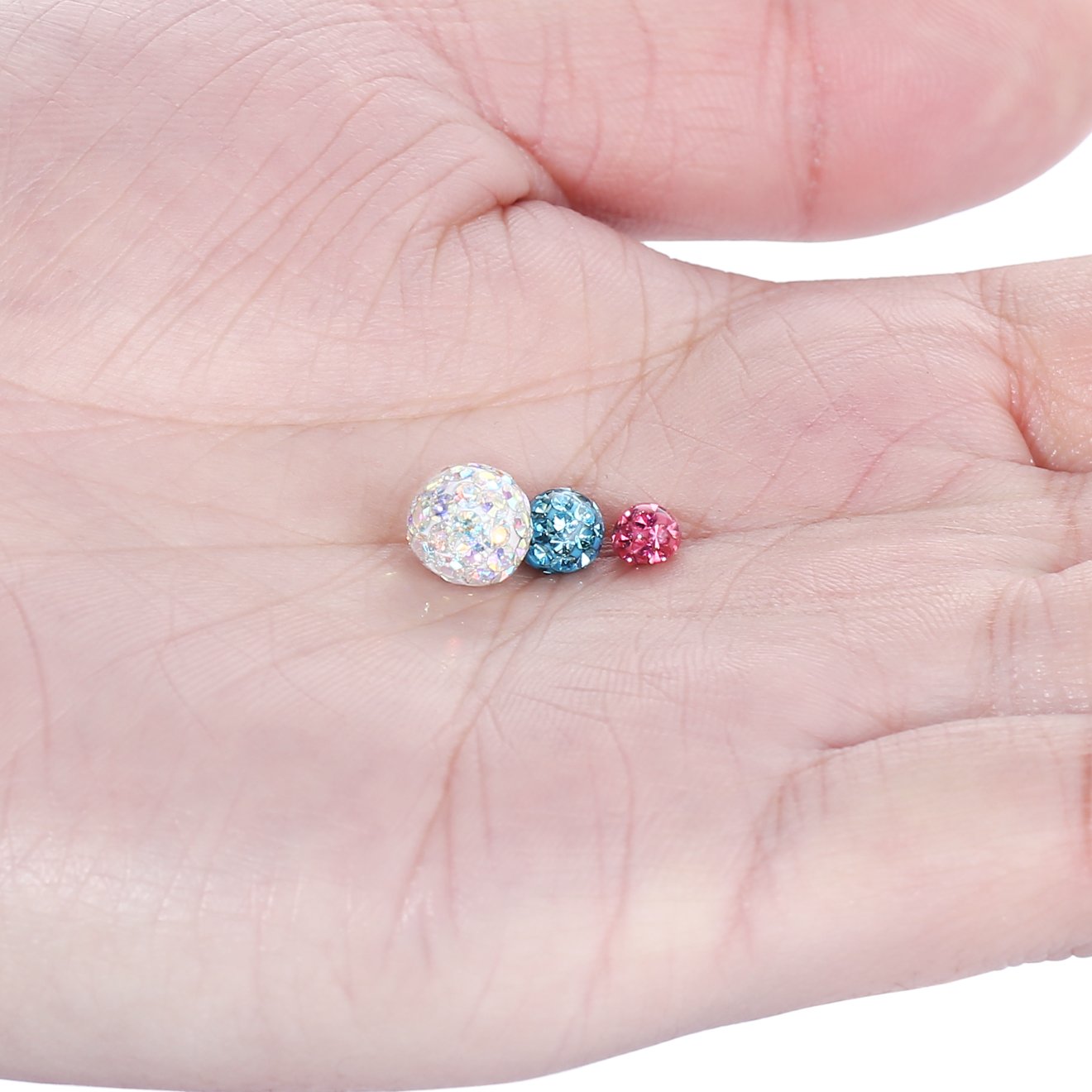 2 adet 14G 16G cerrahi paslanm - Body Jewelry Replacement Ball incelemesi ve fiyatı