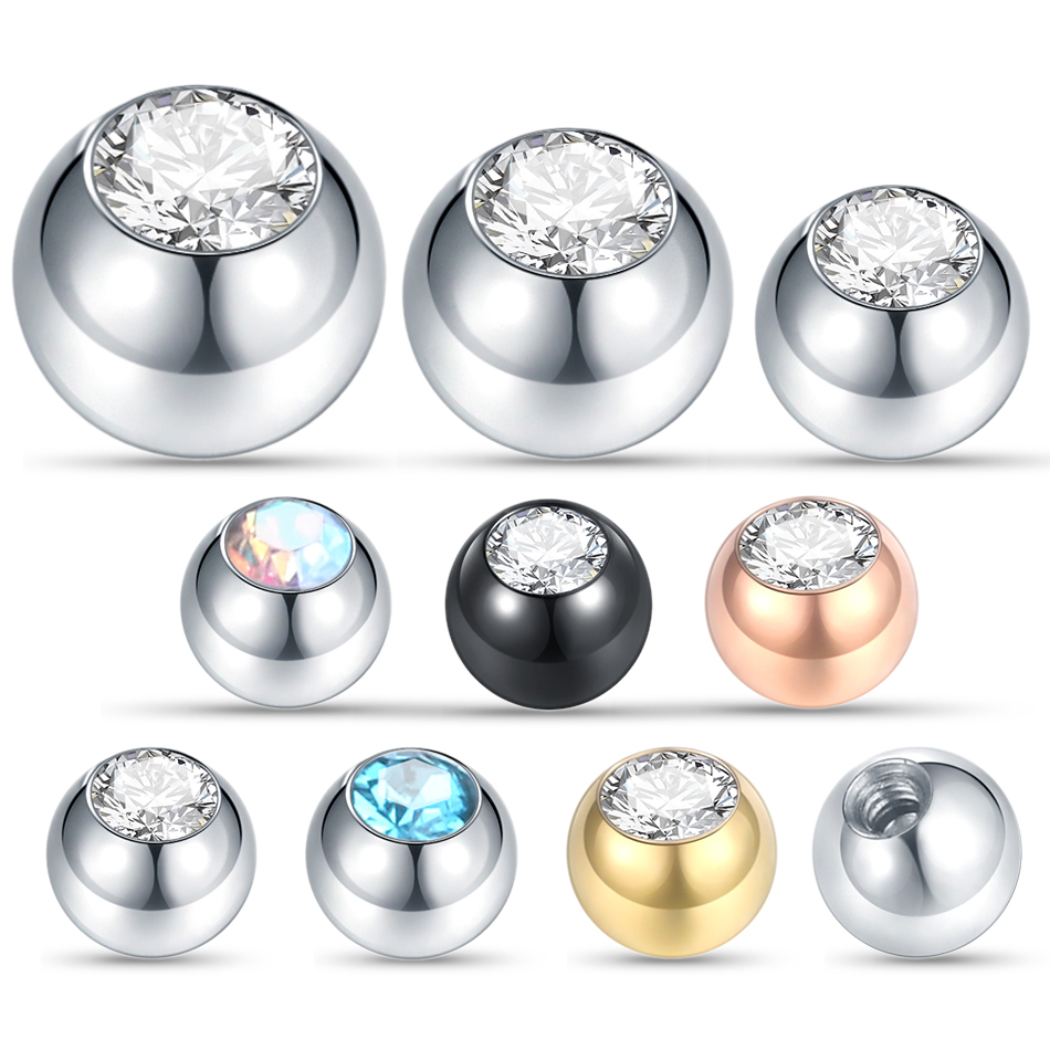 10 adet çelik Piercing topları - Body Jewelry Replacement Ball incelemesi ve fiyatı