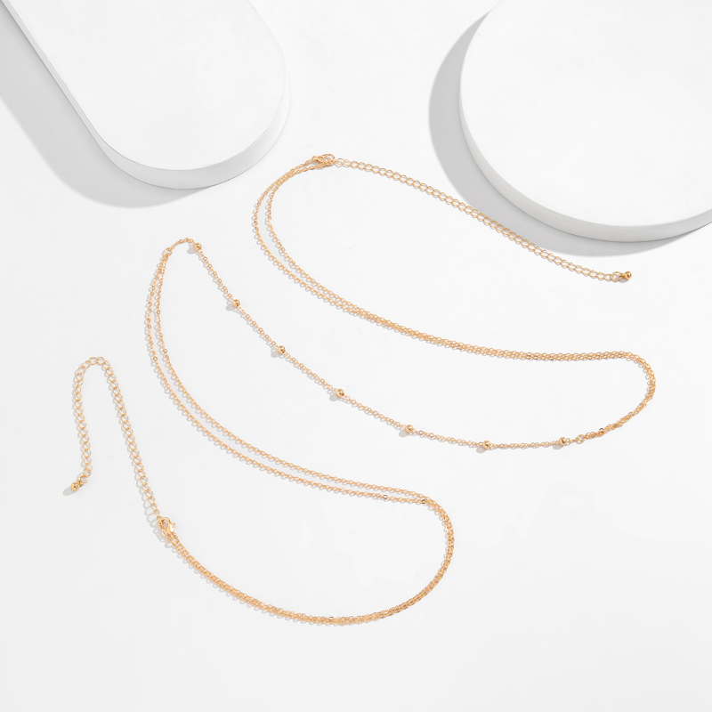 Basit Çapraz Göğüs Göbek Vücut - Body Jewelry Chain incelemesi ve fiyatı