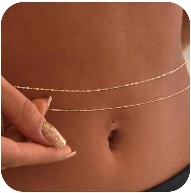 14 Ayar Altın Kaplama 26-33 İn - Body Jewelry Outfit incelemesi ve fiyatı