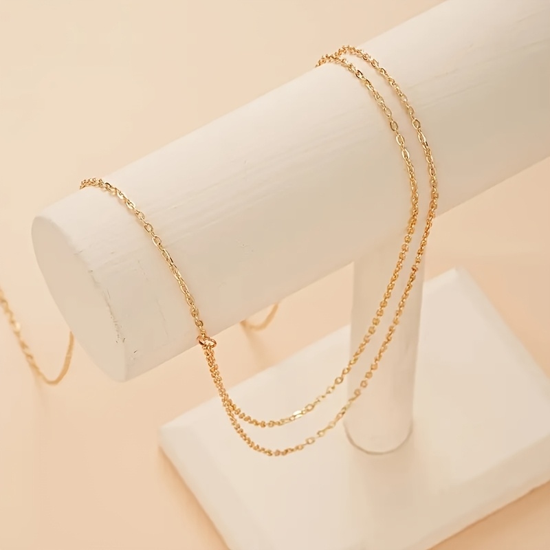 1Çift katmanlı altın metal bel - Body Jewelry Outfit incelemesi ve fiyatı